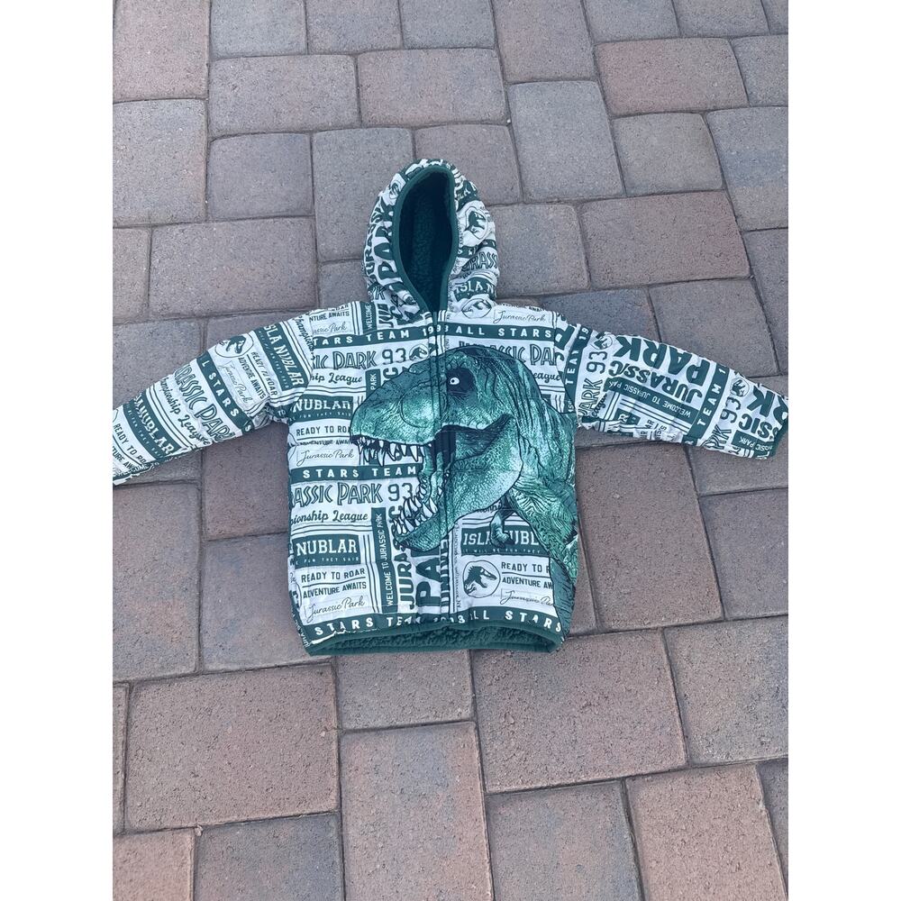 Jurassic Park Character Kids' Reversible Jacket Toddler 2T